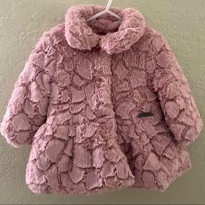 Calvin Klein Faux Fur Jacket /Blush Pink